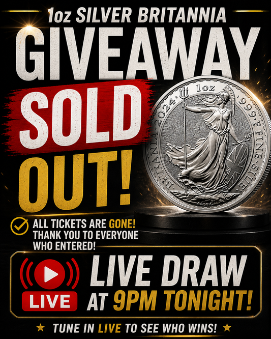 1oz 2020 Britannia Giveaway CLOSED