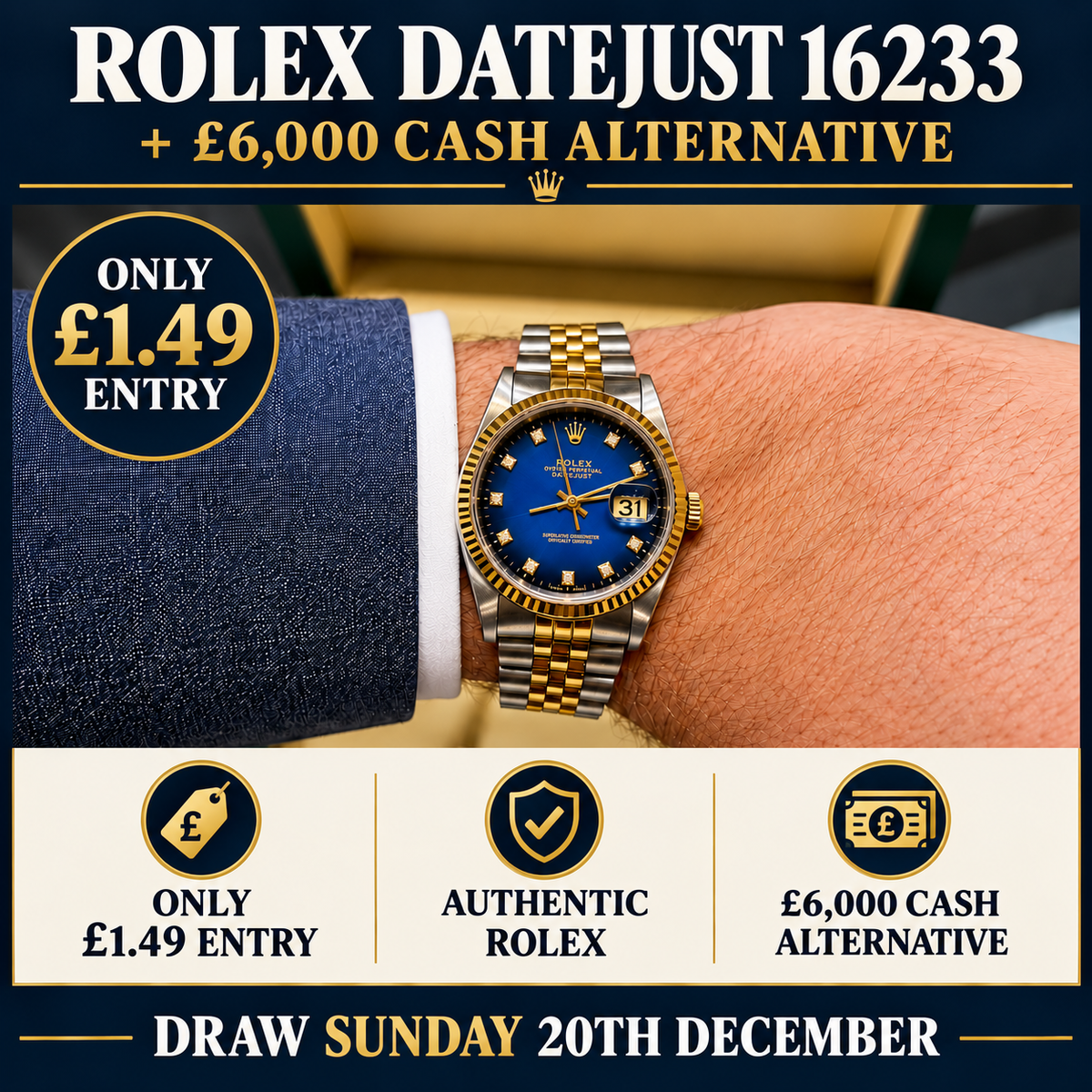 Rolex Datejust 36mm Competition!
