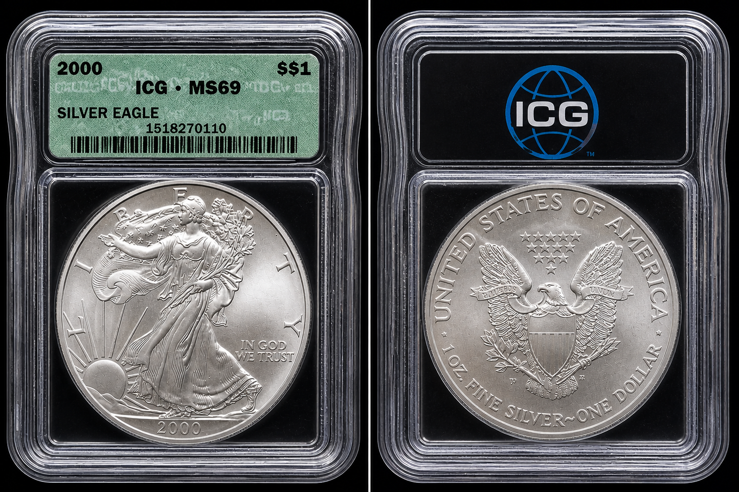 1oz American Silver Eagle Competition
